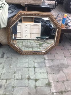 Vintage 24x30 mirror