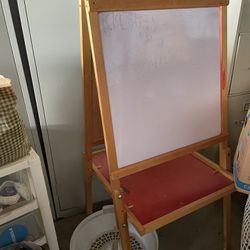 Whiteboard With Paper Roller