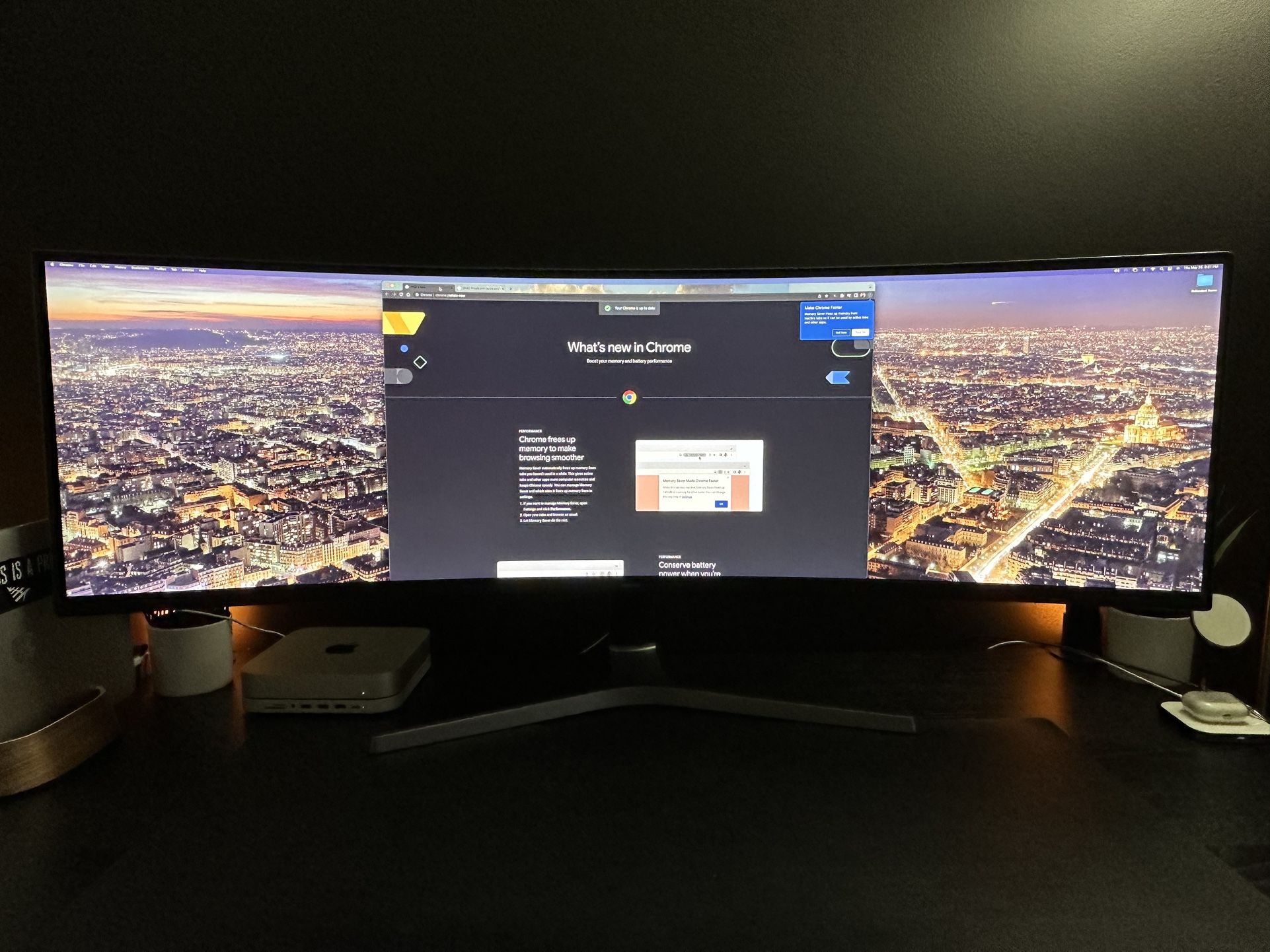 Samsung 49" Class Odyssey CRG9 Series DQHD Curved Gaming Monitor
