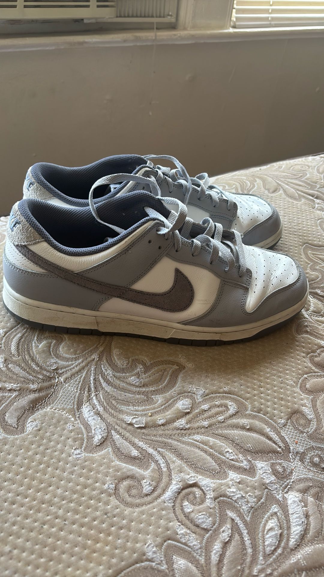 White And Grey Dunks