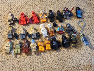 Gently Used Various Star Wars Lego Minifigures Lot. (ONLY SELLING AS A LOT)