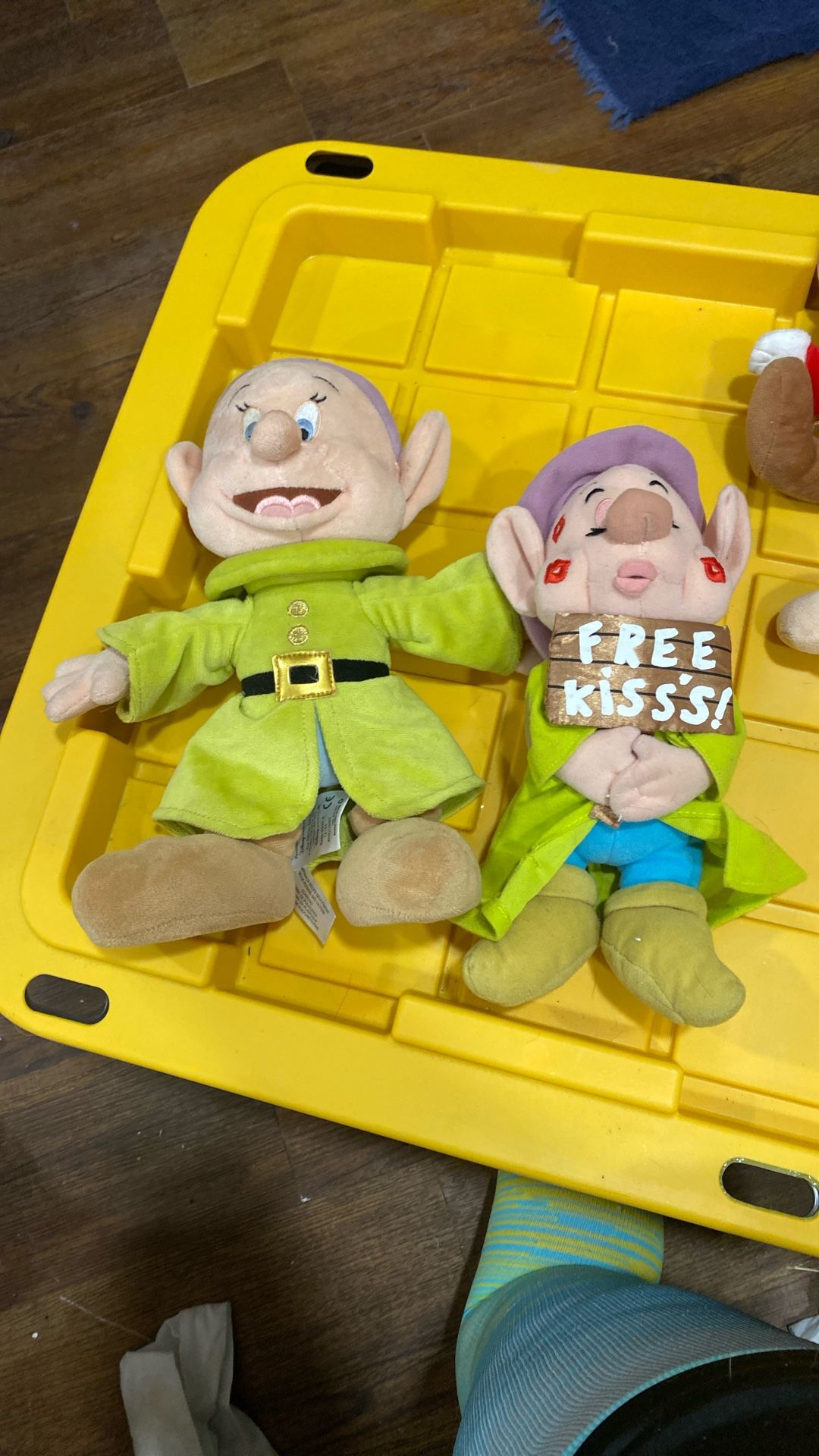 Disney Dopey plush toy from Snow White and the Seven Dwarfs