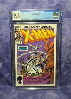 X-Men Annual 9 1985 CGC 9.8 WP 1st App Of Stormcaster