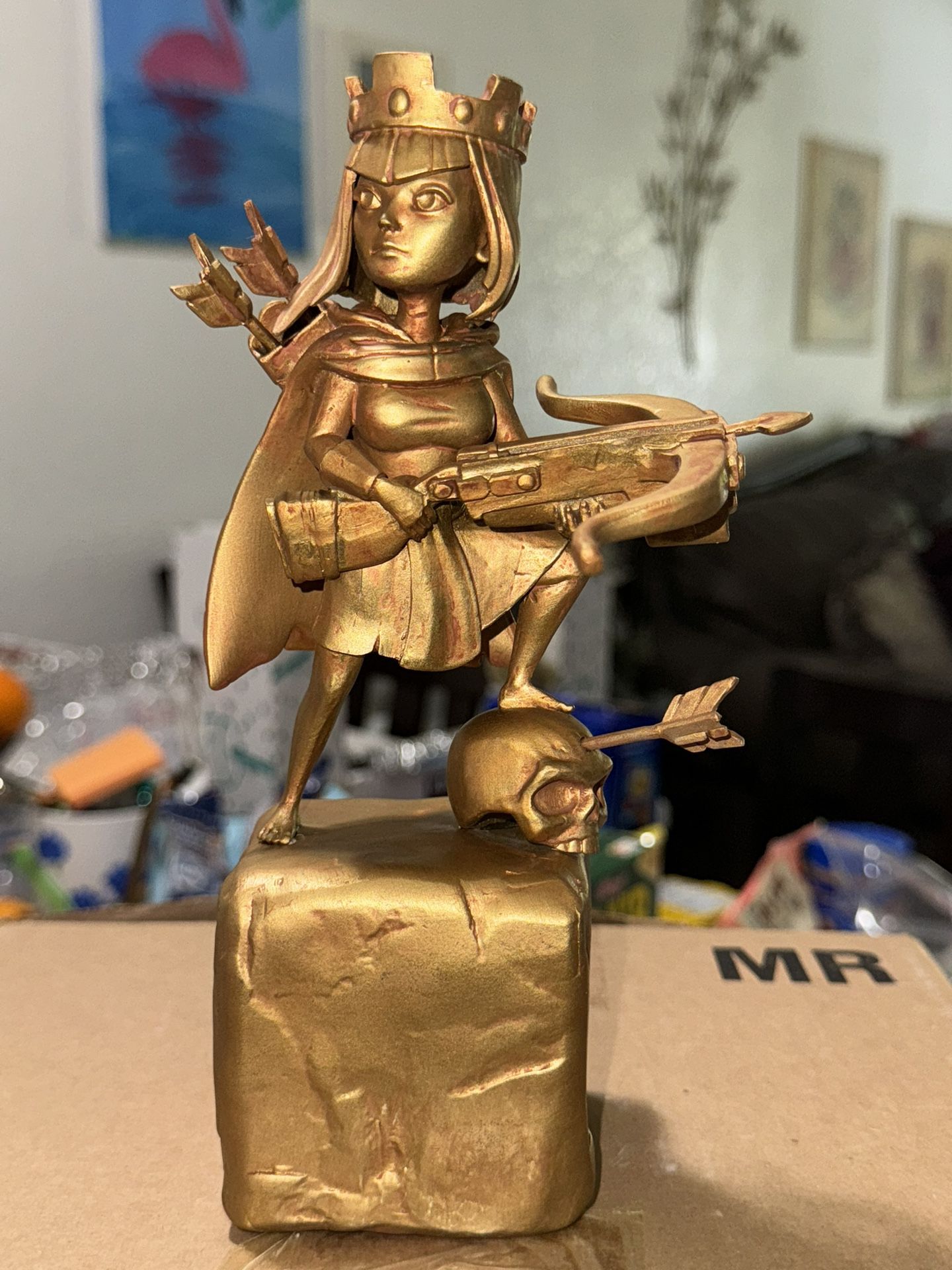 Limited Edition Clash Of Clans Archer Queen Statue