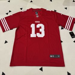 Men’s San Francisco 49ers  Brock Purdy Stitched White Jersey, S To 2xl