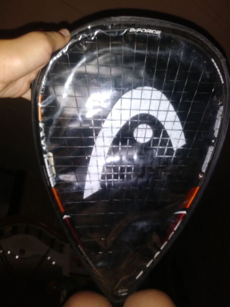 Tennis racket and cover