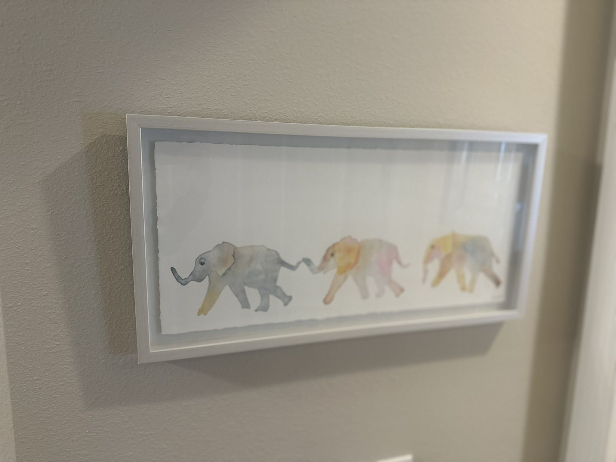Elephant Print - Framed