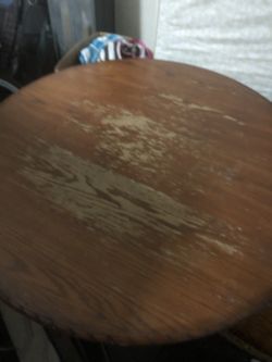 Table, crib, stroller, curtains, etc.