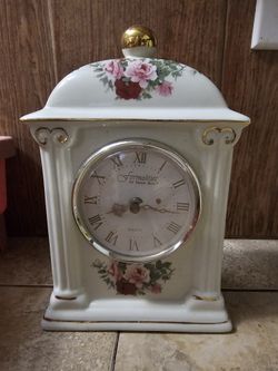 1950s Porcelain Clock-Baum Brother's