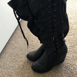 High Heel Boots Size 6