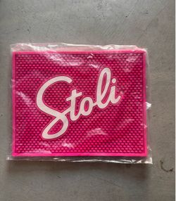 Brand new hot pink bar mat