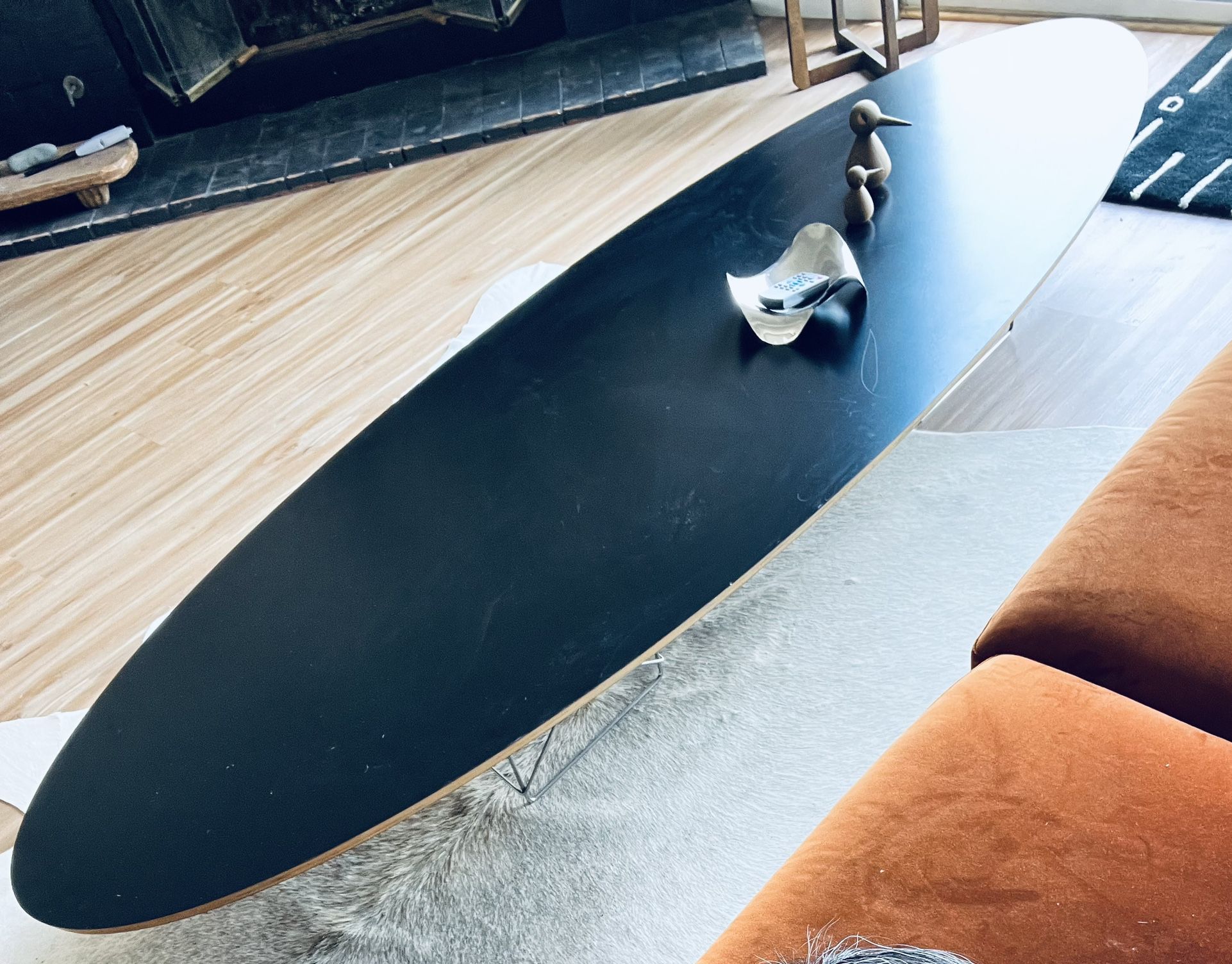Herman Miller Eames Elliptical Surfboard Table 