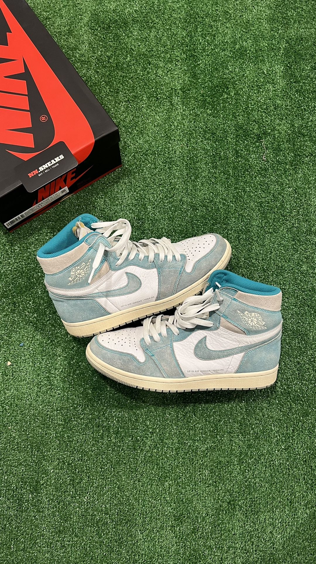 Jordan 1 Turbo Green (sz 11.5 ) Replacement Box