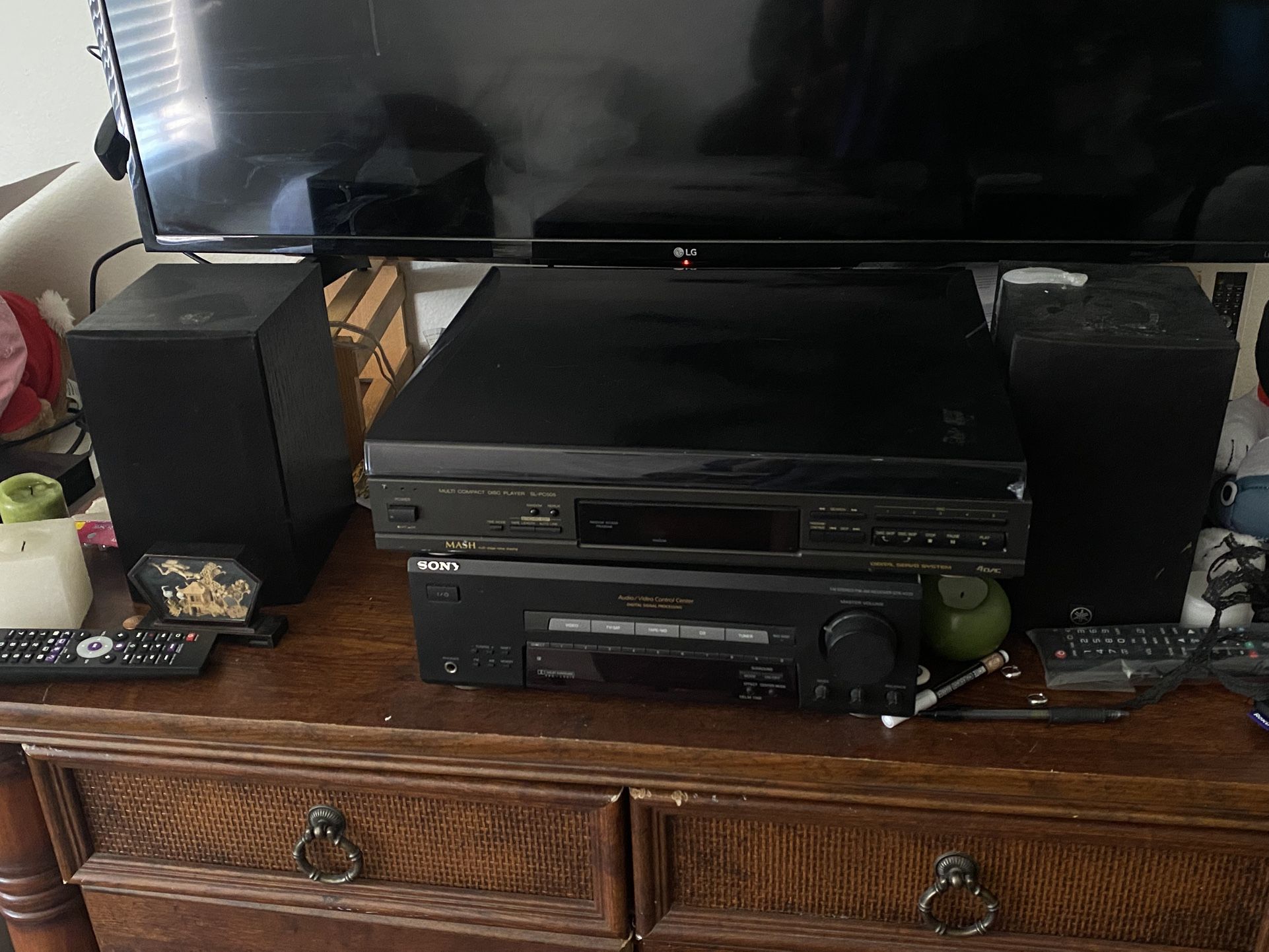 5 compartment cd changer & player