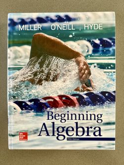 Beginning Algebra - 5th Edition (Miller, O’Neill, Hyde)