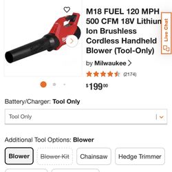 M18 FUEL Blower 