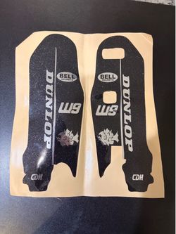 ultra bee fork guard decals