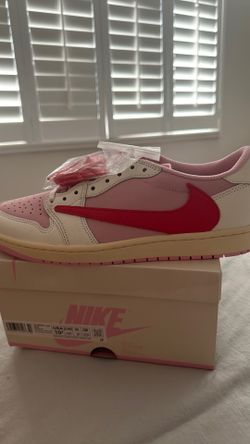 Travis Scott tropical pink. Size 10.5 men. $440
