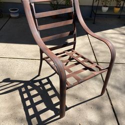 Patio chairs, aluminum