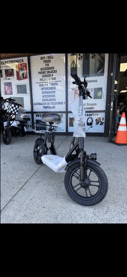 Electric Scooter With Seat