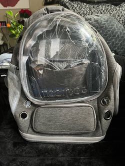 Moorpet Expandable Cat Backpack Carrier – Clear Bubble – NEW