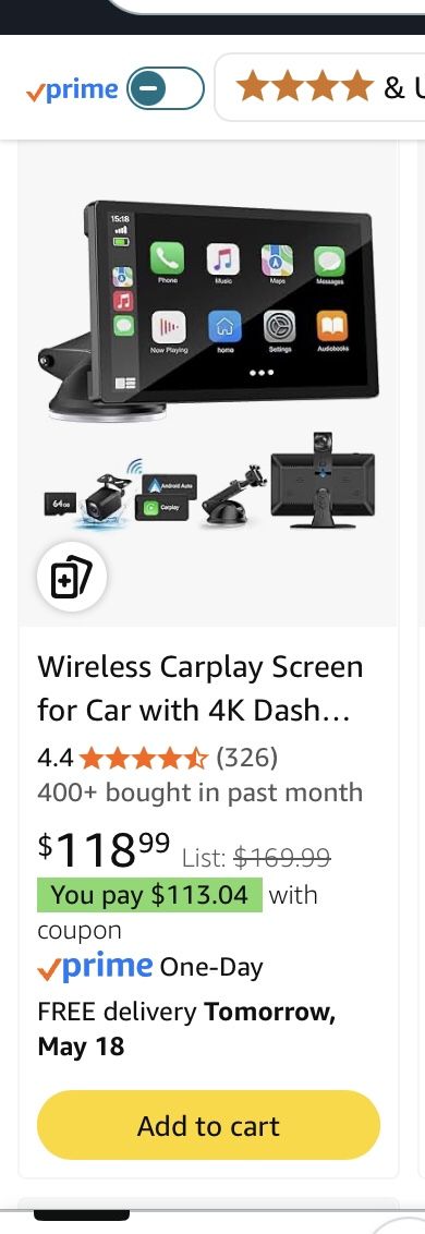 Wireless 4K CarPlay I