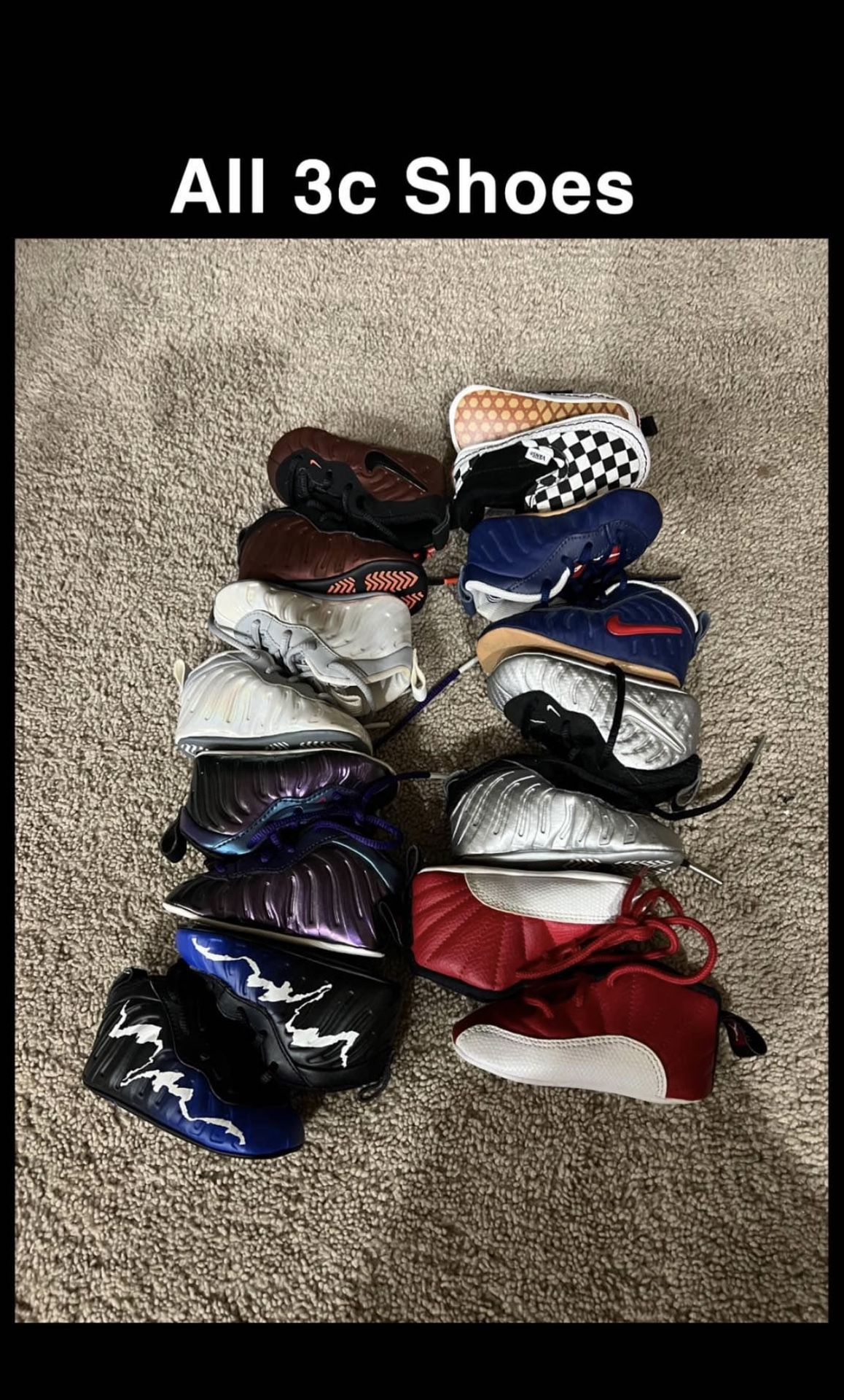 Nike, Jordan, Vans, 3c