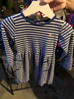 Girls striped dress