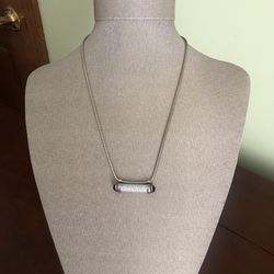 Sterling Silver Necklace With Pendant