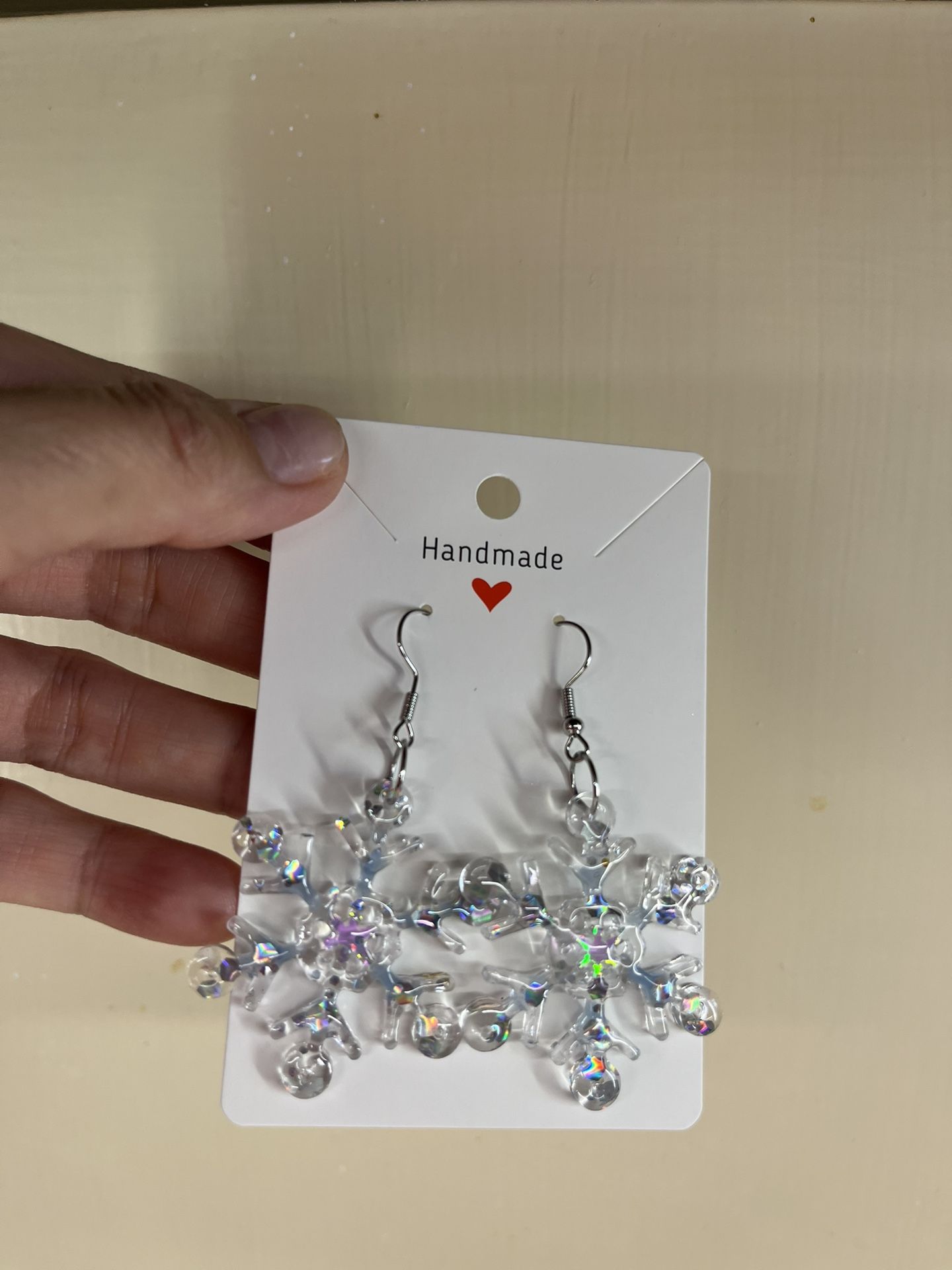 Christmas Earrings #resin