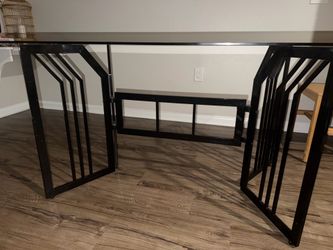 Glass Kitchen table