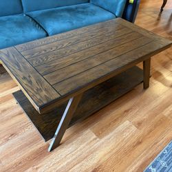 Solid Wood Coffee Table – Great Condition
