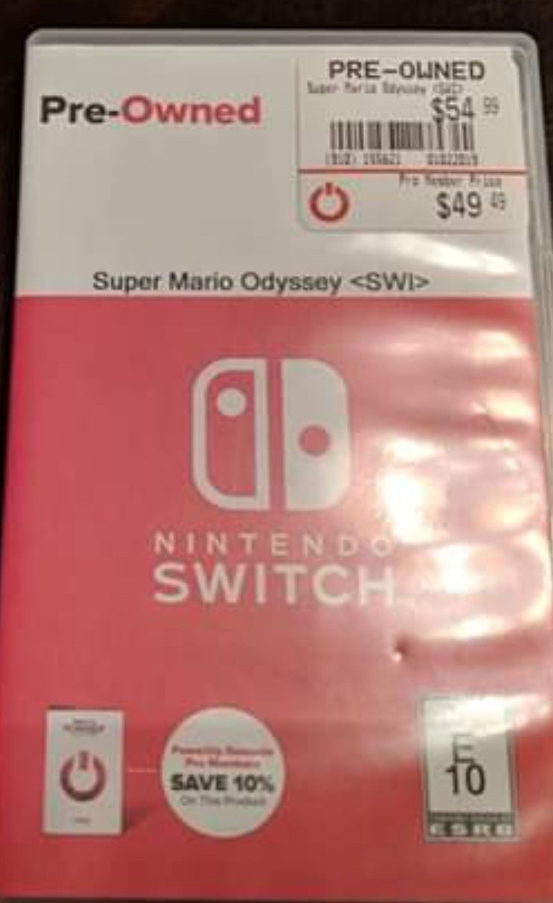 Super Mario Odyssey for Nintendo switch