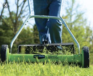 Reel lawn mower 16"
