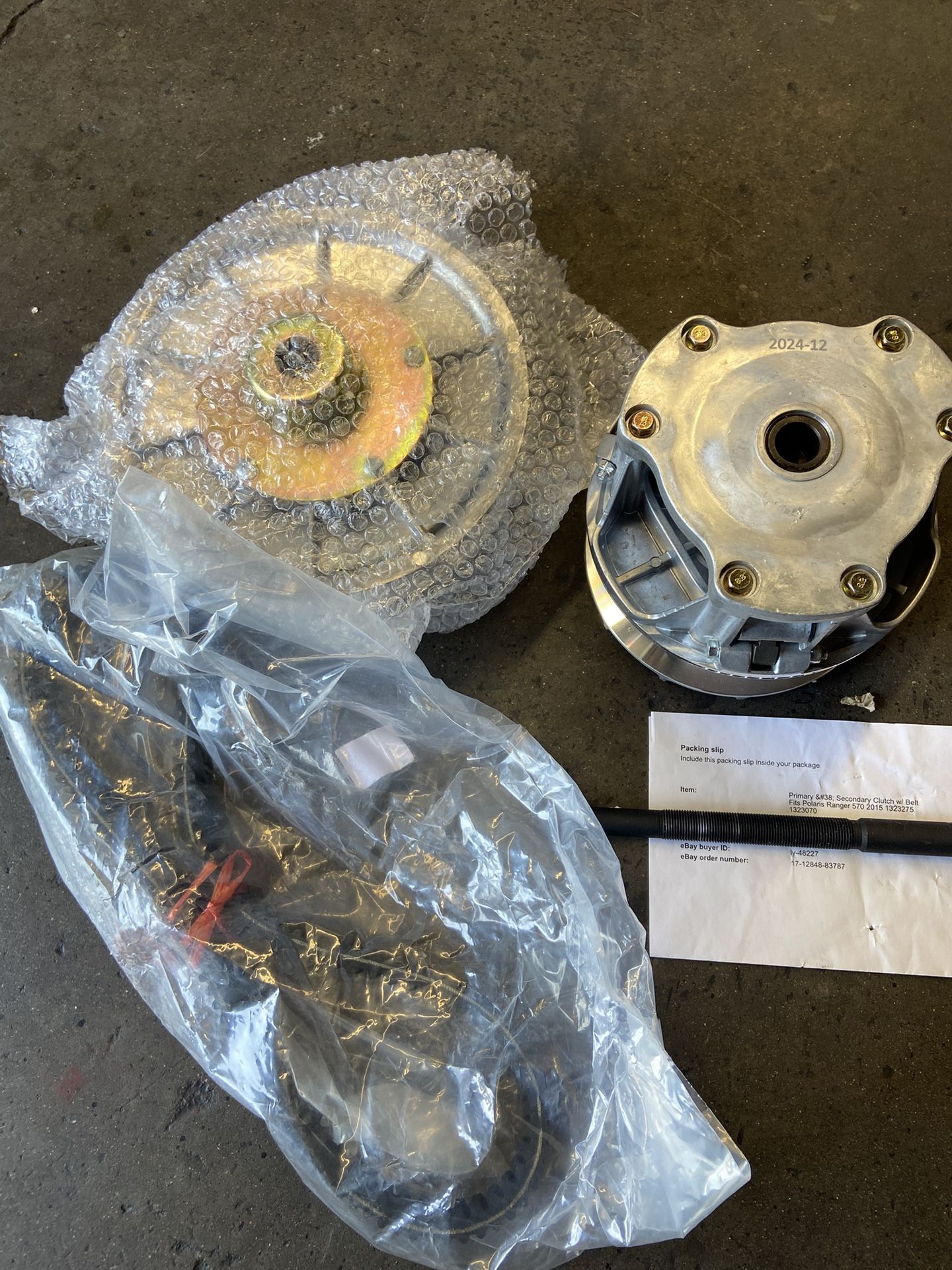 2015 Polariz Ranger Clutch Kit