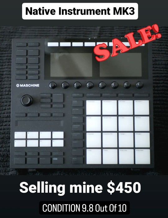 Native Instruments Maschine MK3
w/ Stand