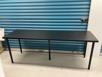 Ikea desk/table $80 black legs  can be removed
