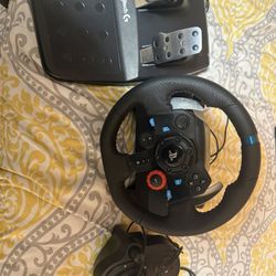 G29 Logitech Steering Wheel With Shifter For Ps5/Pc