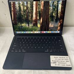 2025 Apple Macbook Air 13 Inch M4 16Gb Ram 256 Gb. ##4171