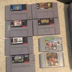 Super Nintendo Games And Nintendo 64 Games