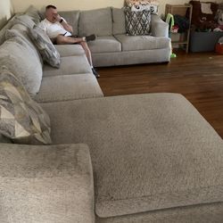 Grey Sectional Couch