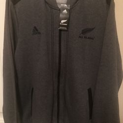 ALL BLACKS XXL Zipped Hoodie