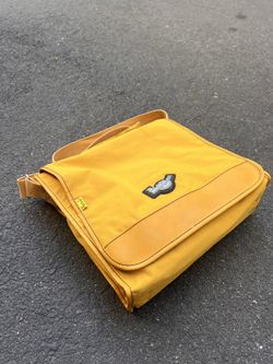 Vintage Dr Martens Yellow Messenger Bag