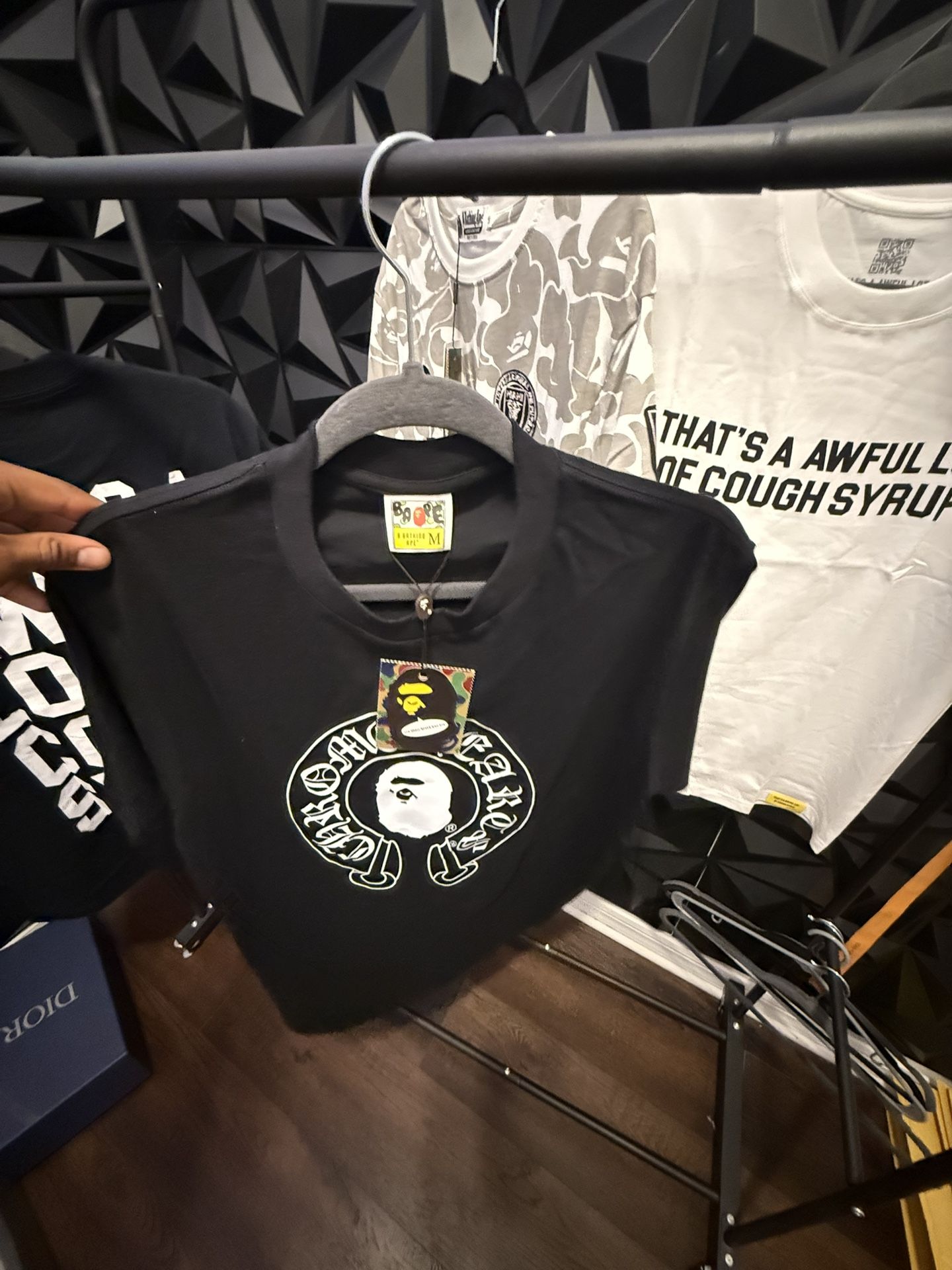 Bape X Chrome Tee Shirt 