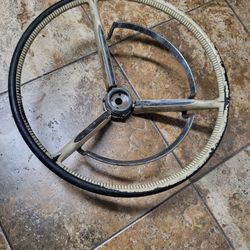Ford Thunderbird Original Steering Wheel 1958 Tbird 1959 Tbird 1960