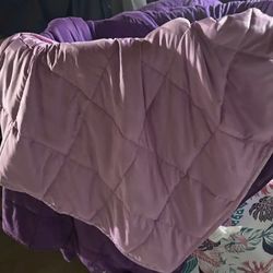 2 weighted blankets