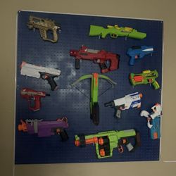 Nerf Gun Dartboard 