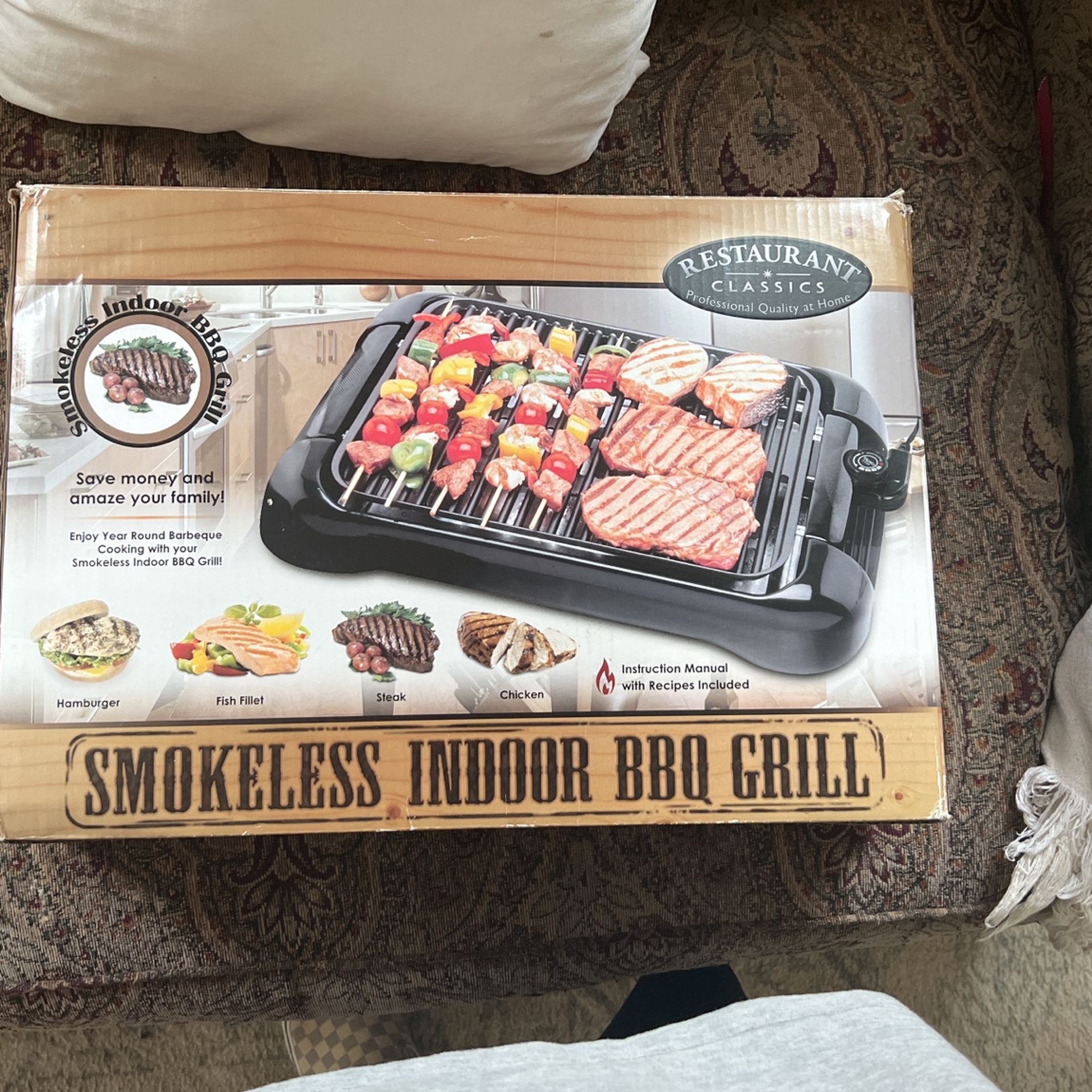 MOVING Indoor BBQ GRILL