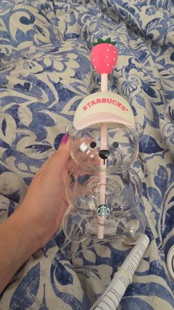 Bearista glass cup
