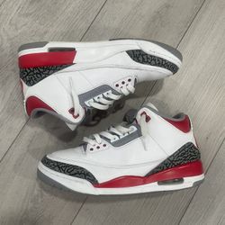 Jordan 3 Fire Reds